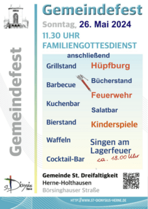 Gemeindefest Dreifaltigkeit 2024